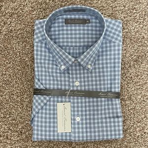Daniel Cremieux Men Short Sleeve Shirt XL